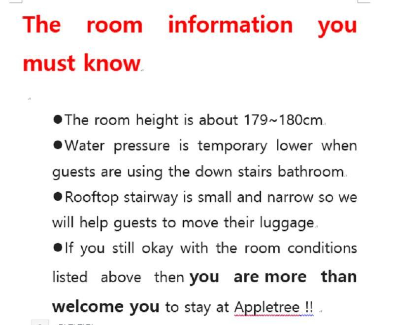 Appletree Guesthouse Seul Esterno foto